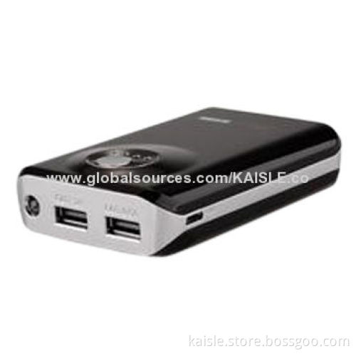 Power Banks with 6,600mAh Capacity, Power Indicate Light, Sized 98*64*26mm